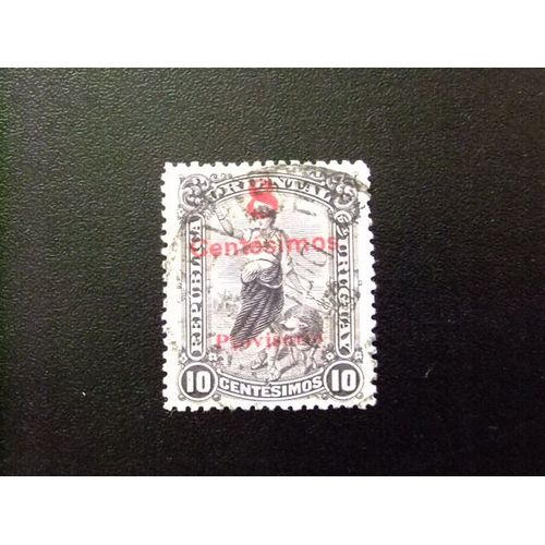 Uruguay 1909 Pastora Bergère Yvert 179 Fu