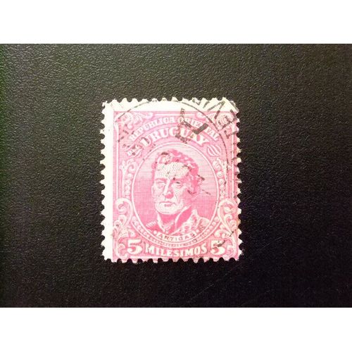 Uruguay 1910 General José Artigas Yvert 198 B Fu
