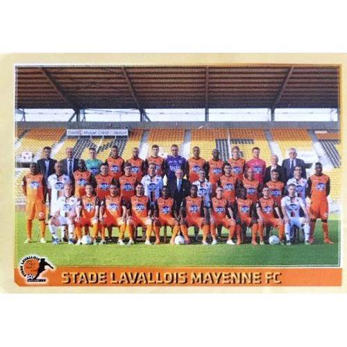 497 Equipe Stade Lavallois Mayenne Fc - Panini France Foot 2014-2015 Sticker Vignette