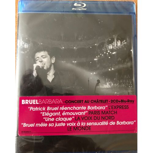 Patrick Bruel - Barabara : Le Châtelet - Blu-Ray + Cd