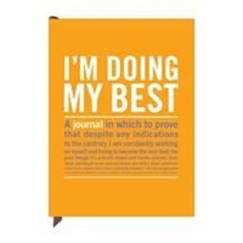 Knock Knock I`M Doing My Best Inner Truth Journal