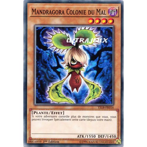 Yu-Gi-Oh! - Ys18-Fr016 - Mandragora Colonie Du Mal - Commune