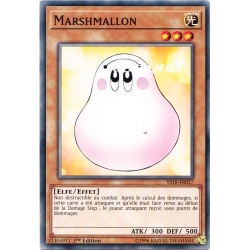 Yu-Gi-Oh! - Ys18-Fr017 - Marshmallon - Commune