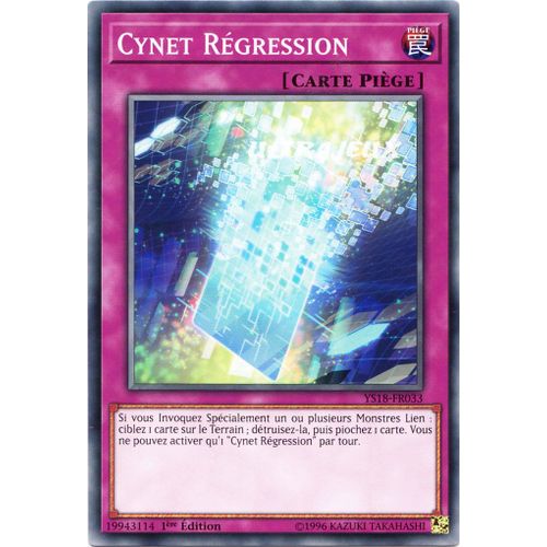 Yu-Gi-Oh! - Ys18-Fr033 - Cynet Régression - Commune
