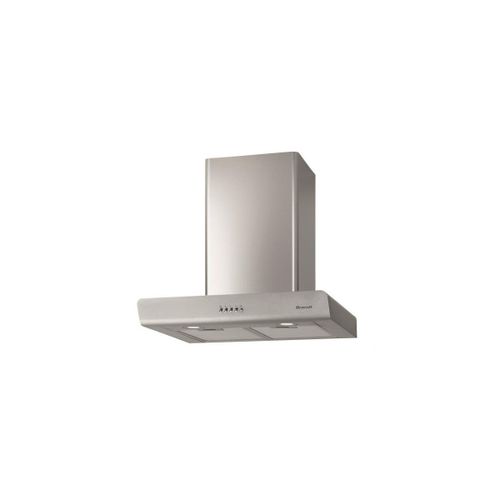 BRANDT Hotte Décorative murale aspirante inox Largeur 90CM Débit d'air 606m3/h