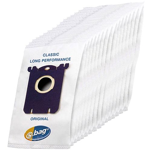 Sac Aspirateur Menalux 16 X Sacs Synthétique S-Bag Long Performance E201b (4 Packs De 4 Pcs)