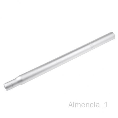 Almencla 4 Tiges De Selle De Vélo En Alliage D'aluminium, Tube De Selle 27.2 Argent 300