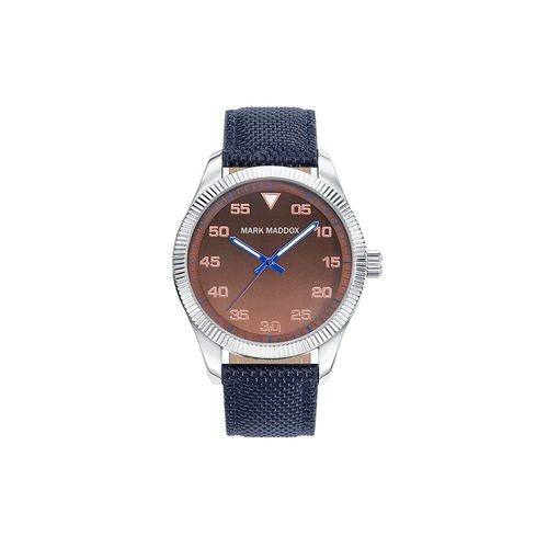 Montre Homme Mark Maddox Mod. Hc2005-65 - Acier - 41mm - Nylon - Etanche30 Me Dsp
