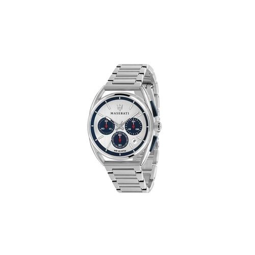 Trimarano 41mm Chr Sil & Blue Dial Br Ss