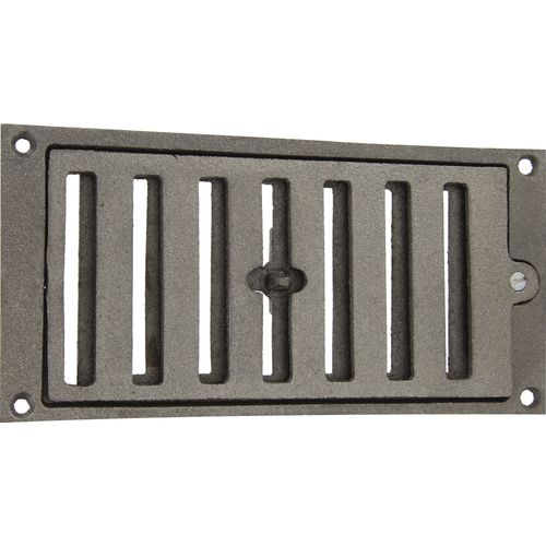 Grille Rectangulaire Fonte Réglable Jardinier Massard - Rectangulaire - Dimensions 220 X 110 Mm