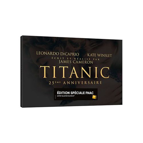 Titanic - Édition Collector Limitée 25ème Anniversaire Spéciale Fnac - 4k Ultra Hd + Blu-Ray + Blu-Ray Bonus