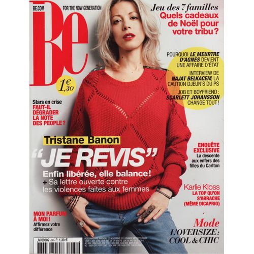 Be / 25-11-2011 N°88 : Scarlett Johansson (2p) - Karlie Kloss (1p) - Lenny Kravitz (2p)
