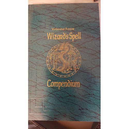 Ad&d 2 - Wizard's Spell Compendium Volume 4