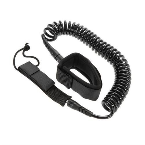 Leash Coiled 10' / 300cm - 8 Mm - Noir - Sup/Surf - Pb-010021