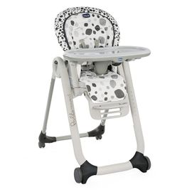 Chaise Haute Polly Progres 5 Anthracite - Chicco