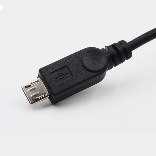 Micro USB mâle à l'USB Femelle Micro USB Host OTG Câble avec la puissance USB
