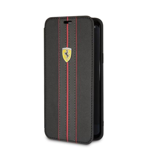 Etui Samsung S9 G960 Folio Ferrari Logo Or