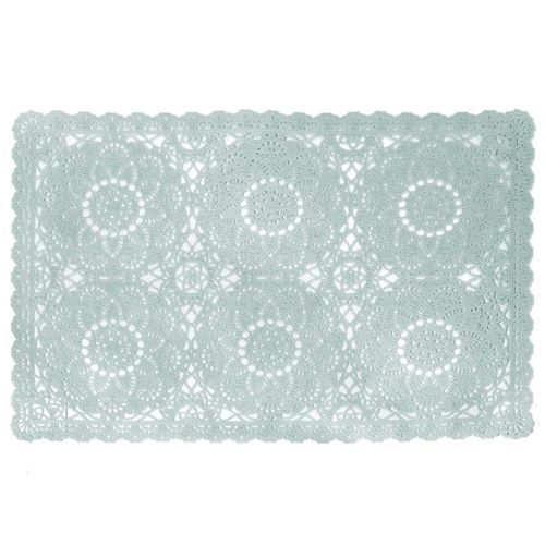 Set De Table Arabesque "Dentelia" 30x45cm Bleu