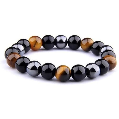 Bracelet Pierres Naturelles Oeil De Tigre, Hématite, Oeil De Tigre 177473