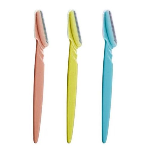 3pcs Outil De Maquillage Du Visage Lip Cheveux Sourcil Rasoir Tondeuse Lame De Rasoir 