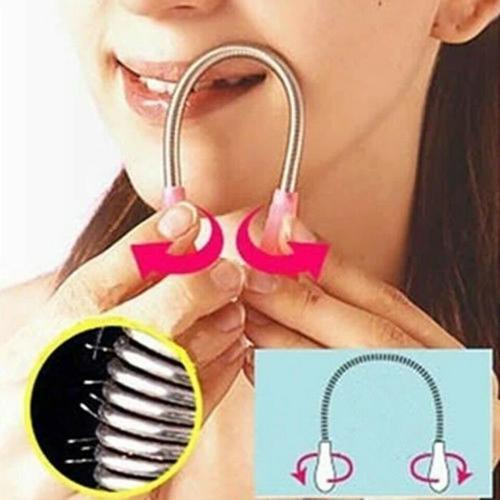 Epilateur Facial Ressort Visage Épilation Poils Sourcils Cils Moustache Duvet