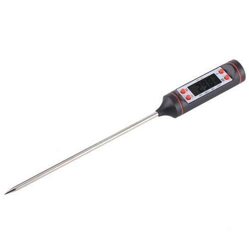 Thermomètre Alimentaire Thermomètre Numérique Alimentaire De Cuisson À Sonde Avec Boîte De Rangement Pour Barbecue Outils De