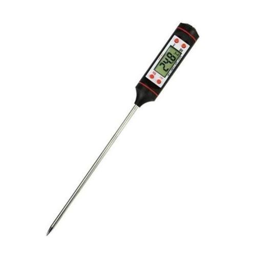 Stoex® Thermomètre À Viande, Patisserie Et Liquide- Acier Inoxydable-Positif /Négatif
