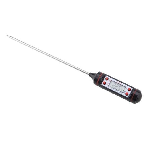 Tbest Thermomètre Numérique Bbq Tp101 Thermomètre Cuisson Numérique Lcd Alimentaire Bbq Sonde Outil De Température Cuisson