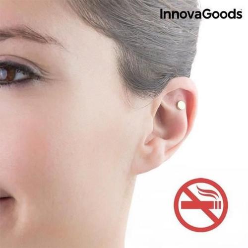 GF01931-Boucle d oreille aimanté anti-tabac d acupression - Acupuncture pour arreter de fumer facielement