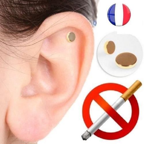 Simplisim: Aimant Anti Tabac Cigarette Arreter De Fumer Acupuncture Acupression Fumeurs
