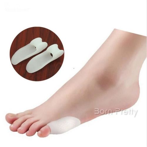 2pcs Séparateurs D'orteil Pour Hallux Valgus Orthopédiques Outil Du Soin De Pied Multicolore