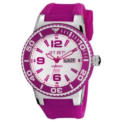 Jet Set - J55454-160 - Montre Femme - Blanc