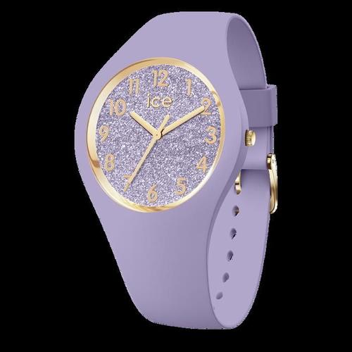 Ice Watch Montre Ice Glitter - Digital Lavender Violet Femmes 021223 -