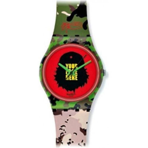 Montre Femme Swatch Gb251 Bracelet Plastique
