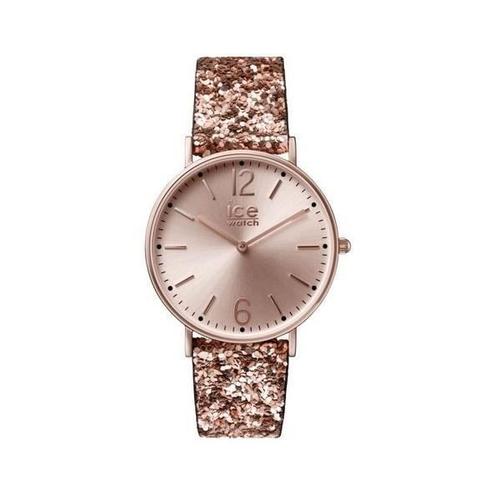 Montre Ice Watch Ice Madame Marron Cuir Glitter Ma.Bn.36.G.15 Tu