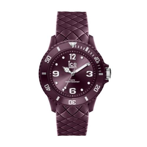 Ice-Watch - Ice Sixty Nine Burgundy - Montre Violette Pour Femme Avec Bracelet En Silicone - 007274 (Medium)