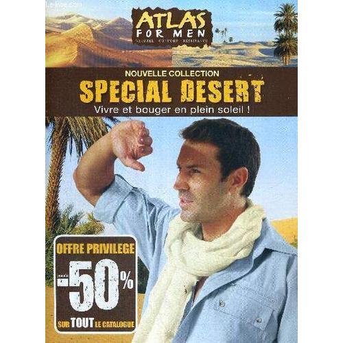 1 Catalogue Atlas For Men Nouvelle Collection Special Desert Rakuten