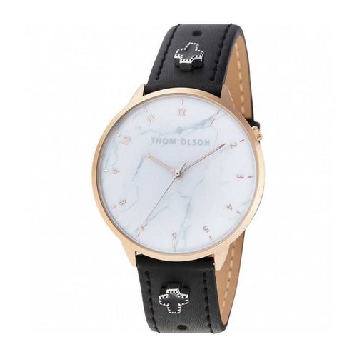 Thom Olson Orologio Free-Spirit Black Cross Solo Tempo Cbto014