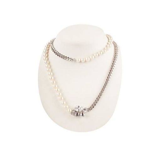 Collier Femme Guess - Argent - Acier Inoxydable - Zirconium - 90 Cm