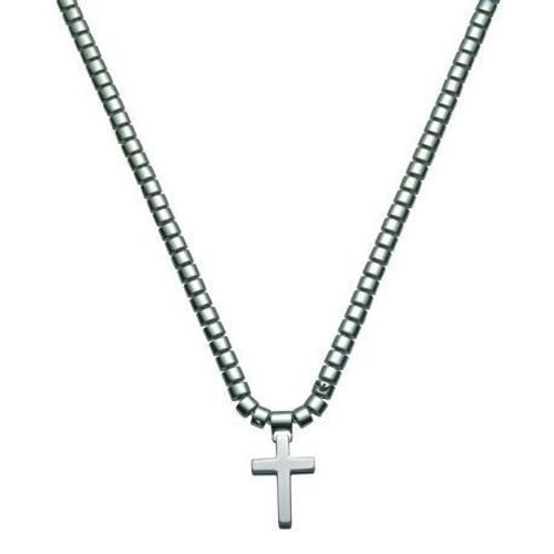 Collier Homme Eag Steel Uomo Egs1261040. Acier Ino