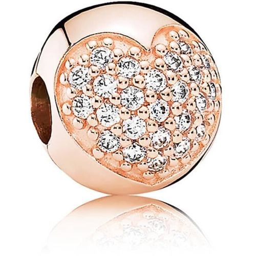 Charm's Clip Pavé Rose Pandora