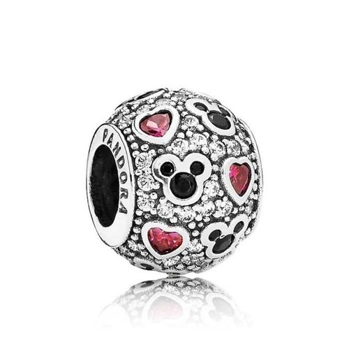 Pandora Charm Disney Mickey Et C¿Urs Scintillants 791457cz