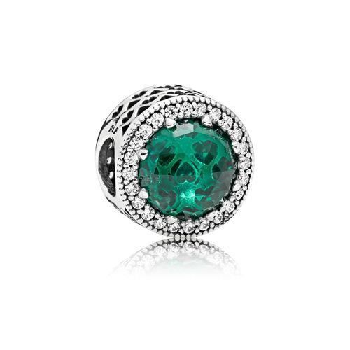 Charm Coeurs Lumineux Verts