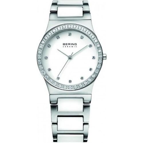 Montre Femme Bering 32435-754 Bracelet Céramique Et Acier