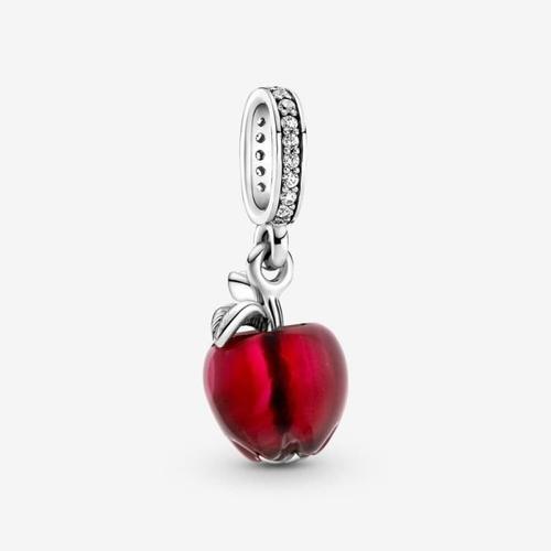 Pandora - Charm Pendant Pomme Rouge Verre De Murano