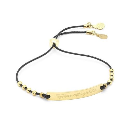 Bracelet Mr. Wonderful Wj30106 Acier Femme Doré