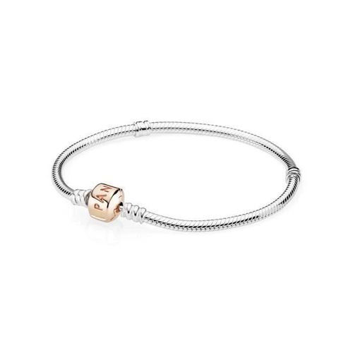 Bracelet Moments Argent, Fermoir Pandora Rose 20