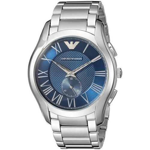 Emporio Armani Quartz Montre En Acier Inoxydable Casual Robe, Couleur: Argent Tonique (Modèle: Ar11082) Xkyf1