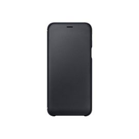 Samsung Wallet Cover Ef-Wa600 - Étui À Rabat Pour Téléphone Portable - Noir - Pour Galaxy A6