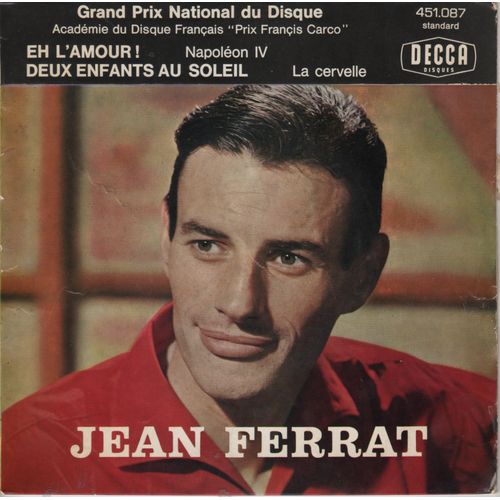 Disque Jean Ferrat - 1961